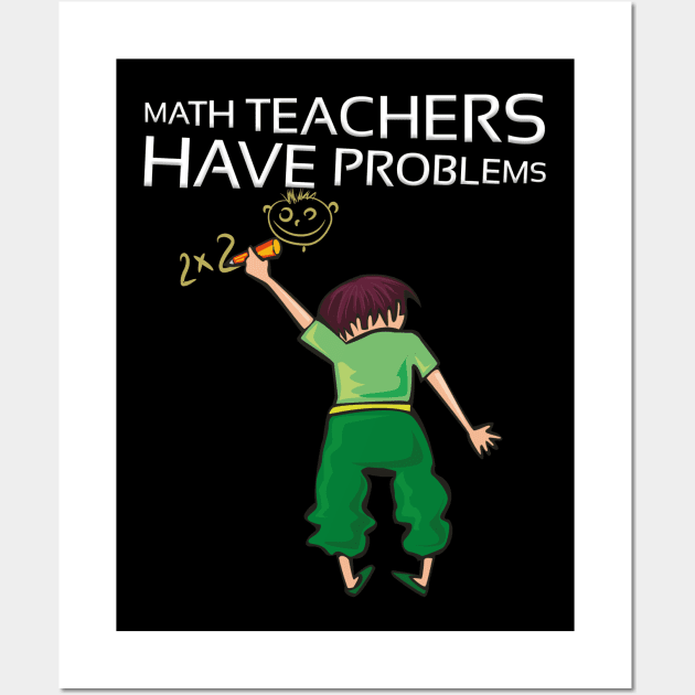 math Wall Art by TOPTshirt